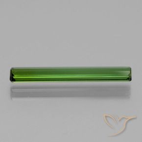 Turmalina Verde floresta Natural 1.70ct, Corte Octógono / Esmeralda, VVS