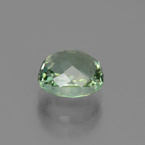 Turmalina Verde floresta Natural 2,44ct, Corte Oval, VVS