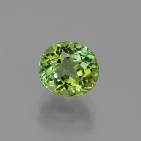 Turmalina verde natural 2,04ct, corte oval, VS