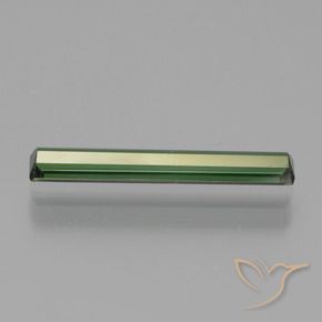 Turmalina Verde médio Natural 1.35ct, Corte Octógono / Esmeralda, VVS