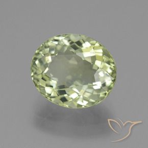 Turmalina Verde médio Natural 3.61ct, oval, VVS