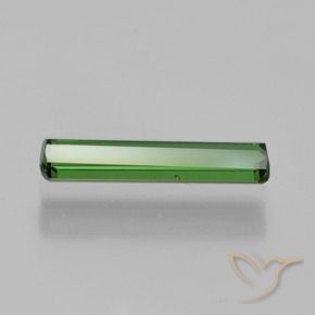 Turmalina Verde floresta Natural 0.75ct, Corte Octógono / Esmeralda, VVS