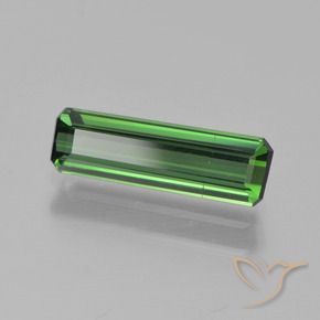 Turmalina Verde Natural 1.05ct, Corte Octógono / Esmeralda, VVS-VS