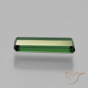 Turmalina Verde Natural 1.05ct, Corte Octógono / Esmeralda, VVS-VS