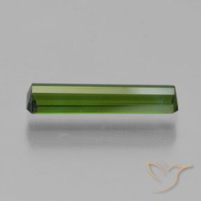 Turmalina verde escuro Natural 1.06ct, Corte Octógono / Esmeralda, VS