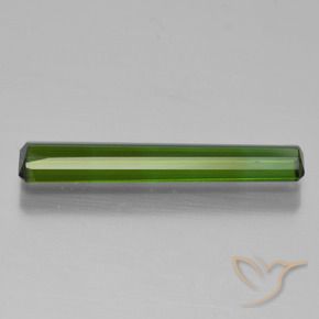 Turmalina Verde escuro Natural 1.48ct, Corte Octógono / Esmeralda, VVS