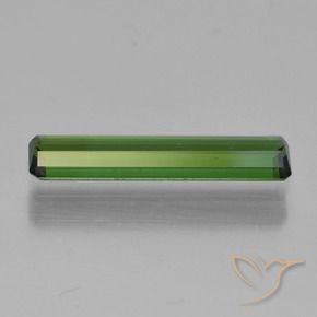 Turmalina Verde escuro Natural 1.07ct, Corte Octógono / Esmeralda, VVS-VS