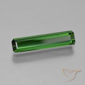 Turmalina Verde floresta Natural 0.98ct, Corte Octógono / Esmeralda, VVS-VS