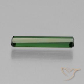 Turmalina Verde floresta Natural 0.98ct, Corte Octógono / Esmeralda, VVS-VS