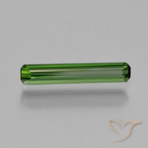 Turmalina Verde médio Natural 0.84ct, Corte Octógono / Esmeralda, VVS-VS