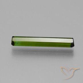 Turmalina Verde floresta Natural 2.60ct, Corte Octógono / Esmeralda, VVS