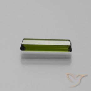 Turmalina Verde médio Natural 1.60ct, Corte Octógono / Esmeralda, VS