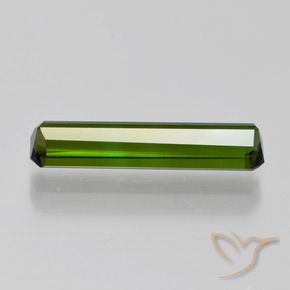 Turmalina Verde escuro Natural 1.82ct, Corte Octógono / Esmeralda, VVS