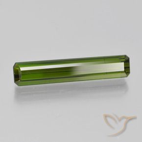 Turmalina Verde médio Natural 2.10ct, Corte Octógono / Esmeralda, VVS-VS