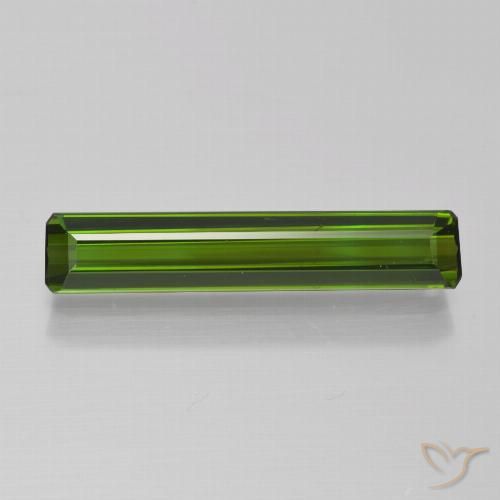 1.82ct Natural Algas Verdes Turmalina, Corte Esmeralda, VVS