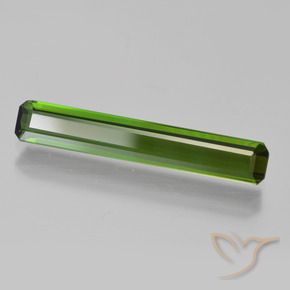 Turmalina Verde escuro Natural 2.64ct, Corte Octógono / Esmeralda, VVS