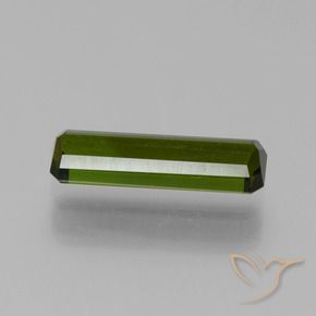 Turmalina verde escuro Natural 1.49ct, Corte Octógono / Esmeralda, VVS-VS