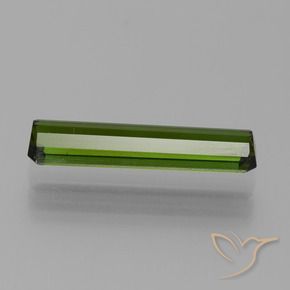 Turmalina Verde escuro Natural 2.06ct, Corte Octógono / Esmeralda, VVS-VS