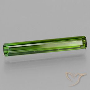 Turmalina Verde escuro Natural 1.72ct, Corte Octógono / Esmeralda, VVS-VS