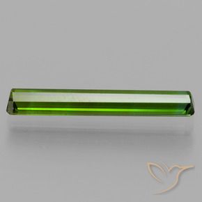 Turmalina Verde escuro Natural 1.72ct, Corte Octógono / Esmeralda, VVS-VS