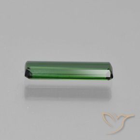 Turmalina Verde floresta Natural 0.77ct, Corte Octógono / Esmeralda, VVS-VS