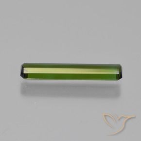 Turmalina Verde médio Natural 0.87ct, Corte Octógono / Esmeralda, VVS-VS