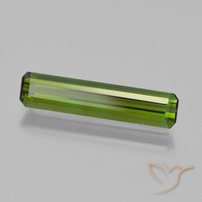 Turmalina Verde floresta Natural 1.08ct, Corte Octógono / Esmeralda, VVS-VS