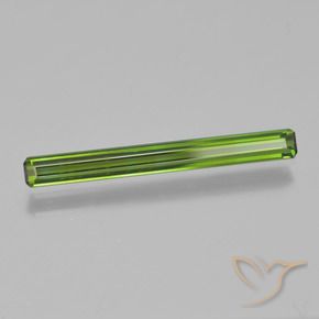 Turmalina Verde médio Natural 1.14ct, Corte Octógono / Esmeralda, VVS-VS