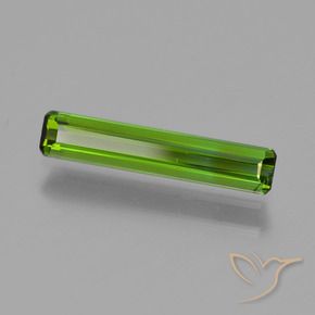 Turmalina Verde médio Natural 0.88ct, Corte Octógono / Esmeralda, VS