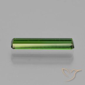 Turmalina Verde médio Natural 1.03ct, Corte Octógono / Esmeralda, VVS