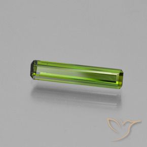 Turmalina verde vivo Natural 1.01ct, Corte Octógono / Esmeralda, VVS-VS