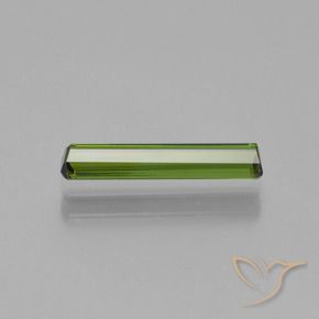 Turmalina verde vivo Natural 1.01ct, Corte Octógono / Esmeralda, VVS-VS