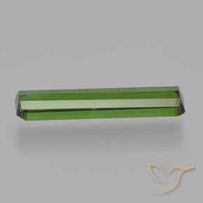 Turmalina Verde médio Natural 1.29ct, Corte Octógono / Esmeralda, VVS