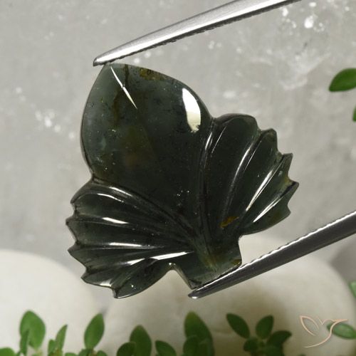 12.50ct Natural Verde floresta Turmalina, Chique, Translúcido