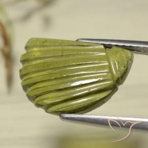 Turmalina Verde Floresta Quente Natural 3.33ct, Chique, Translúcido