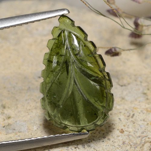 4.80ct Natural Terra Verde Turmalina, Chique, Translúcido