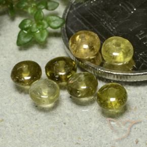 Pedras preciosas de Turmalina Verde Terroso natural de 2.53 ct, Chique, Translúcido