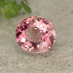 Turmalina Rosa choque claro Natural 2.69ct, oval, VVS