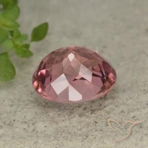 Turmalina Rosa choque claro Natural 2.69ct, oval, VVS