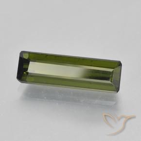 Turmalina Verde médio Natural 1.89ct, Corte Octógono / Esmeralda, VVS-VS