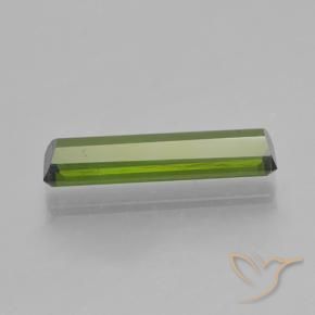 Turmalina verde quente Natural 1.80ct, Corte Octógono / Esmeralda, VVS-VS