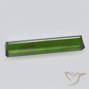 Turmalina verde escuro Natural 2.87ct, Corte Octógono / Esmeralda, VVS-VS