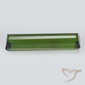 Turmalina Verde escuro Natural 2.07ct, Corte Octógono / Esmeralda, VVS-VS