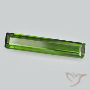 Turmalina Verde Terroso Natural 1.94ct, Corte Octógono / Esmeralda, VVS-VS