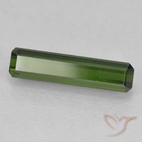 Turmalina Verde escuro Natural 1.62ct, Corte Octógono / Esmeralda, VVS