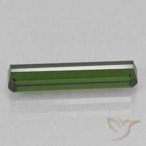Turmalina Verde escuro Natural 1.62ct, Corte Octógono / Esmeralda, VVS