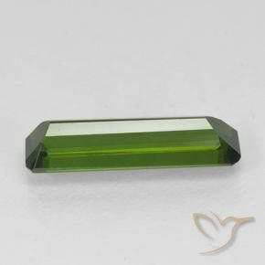 Turmalina Verde escuro Natural 1.27ct, Corte Octógono / Esmeralda, VVS