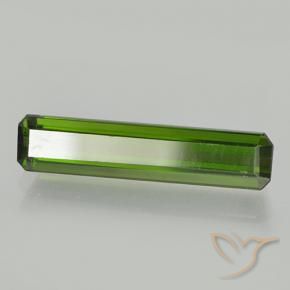 Turmalina Verde escuro Natural 2.02ct, Corte Octógono / Esmeralda, VVS-VS