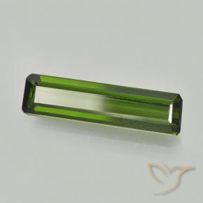 Turmalina Verde escuro Natural 2.16ct, Corte Octógono / Esmeralda, VVS-VS