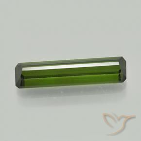 Turmalina Verde escuro Natural 2.16ct, Corte Octógono / Esmeralda, VVS-VS